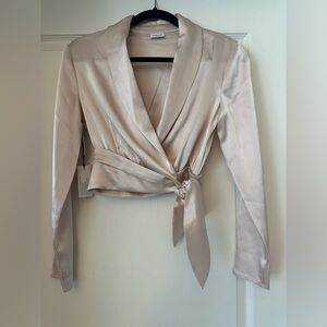 pink babaton xxs blouse